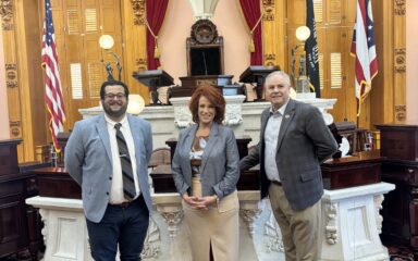 Learn how two Ohio Digital Learning School educators visited the Ohio Statehouse to meet with lawmakers, explore Ohio's legislative process and advocate for the needs of virtual students.
